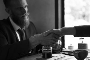 pro bono client handshake agreement