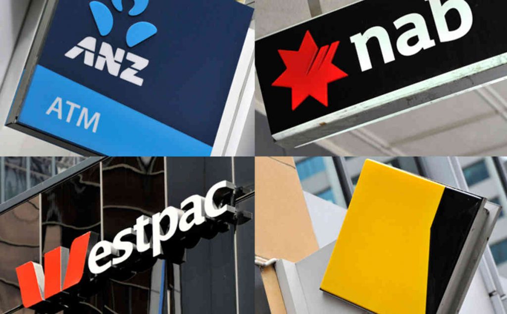 Bank logos of ANZ, NAB, Westpac and CBA: possible criminal charges