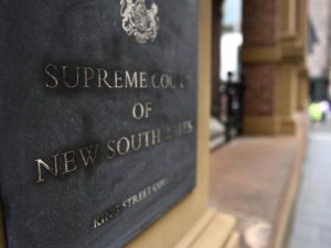 NSW Supreme Court where jury trials for serious charges such as murder happen