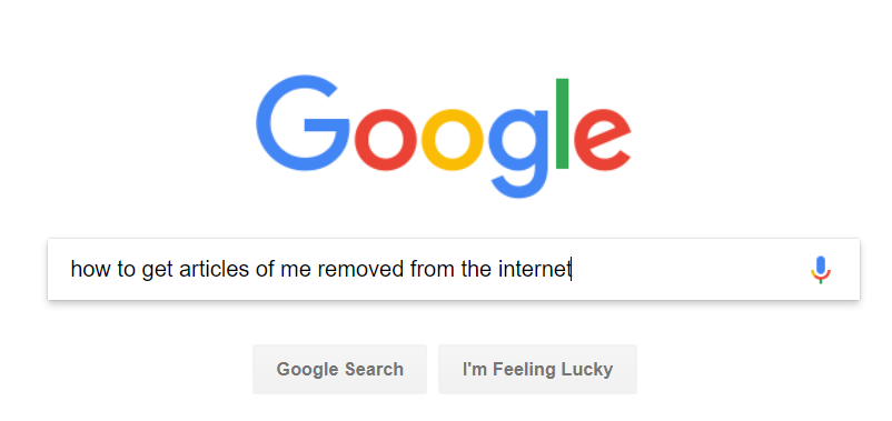 The Right to be Forgotten by Google... Should it Exist in Australia?