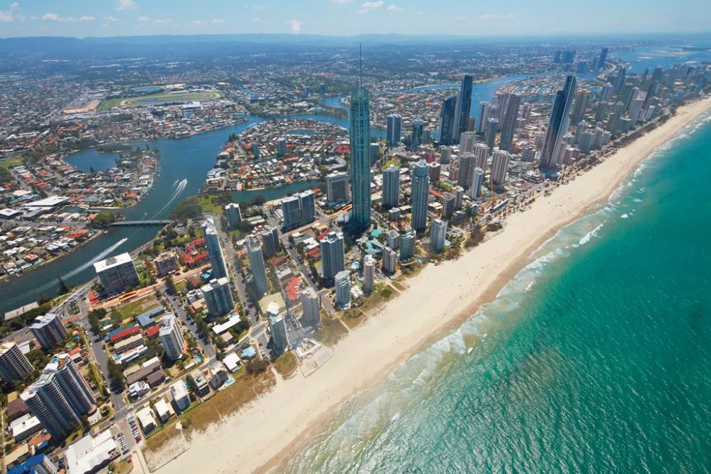 Surfers Paradise on the Gold Coast, Queensland