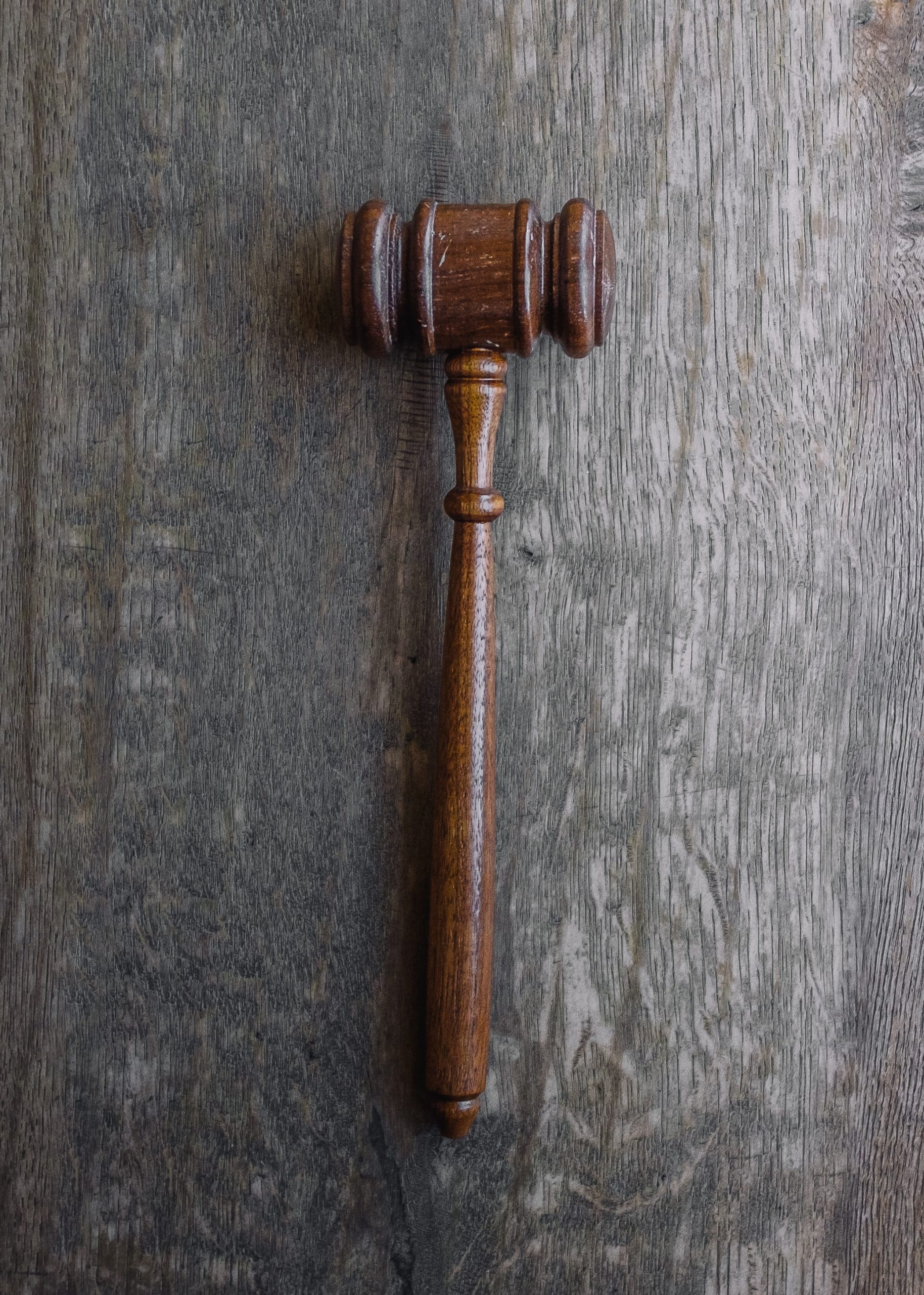 Gavel used in legal decisions