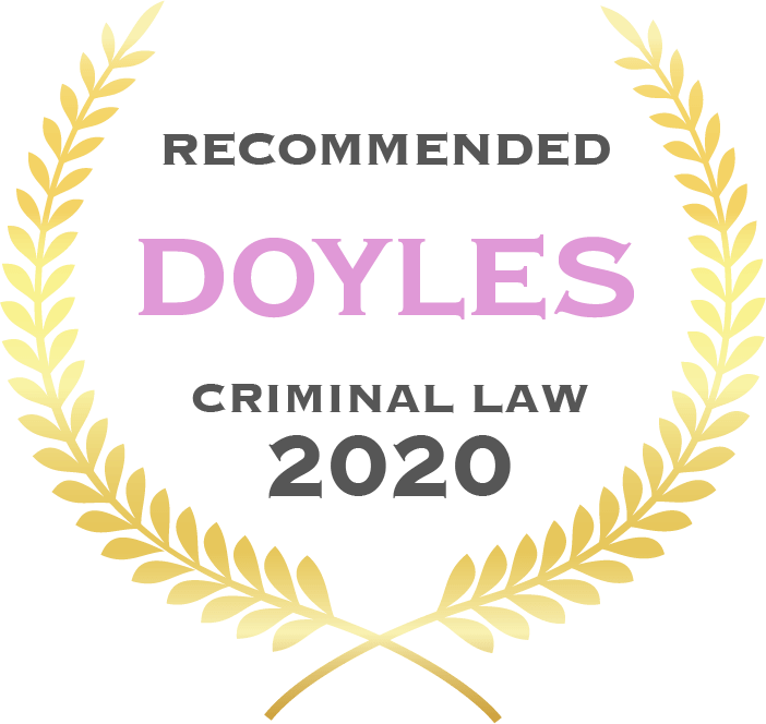 Criminal Lawyer - Doyles Recommended - 2020