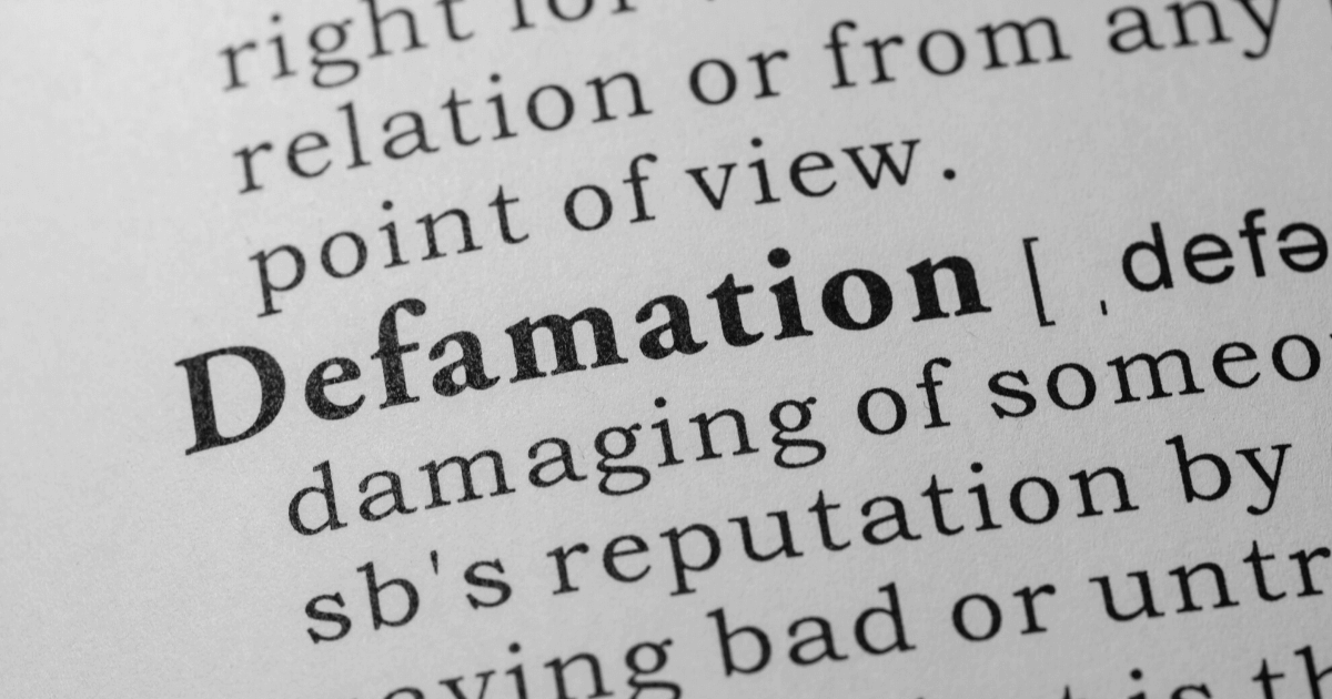 Defamation Lawyers: Slander and Libel Solicitors