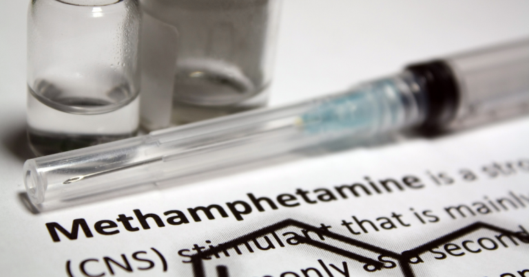 Methamphetamine and heroin drugs