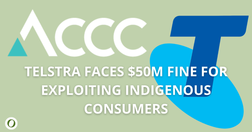 ACCC fines Telstra over breached consumer law mobile phone plans to Indigenous consumers