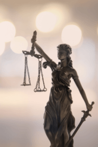lady justice symbol of the courts
