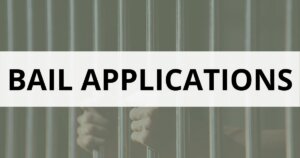 bail application - Criminal defence lawyers