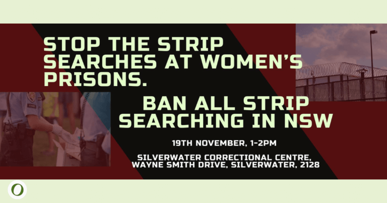 Stop strip searches womens prisons