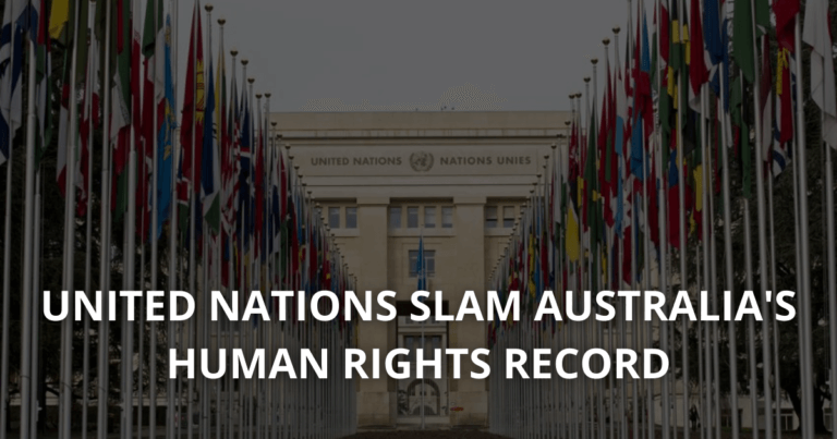 UN slams Australia's Human Rights Records