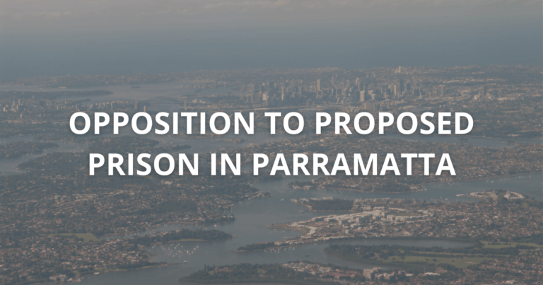 opposition to proposed prison in camellia parramatta