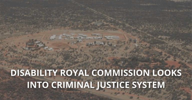 Disability royal commission looks into criminal justice system