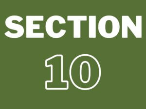 What is a Section 10?