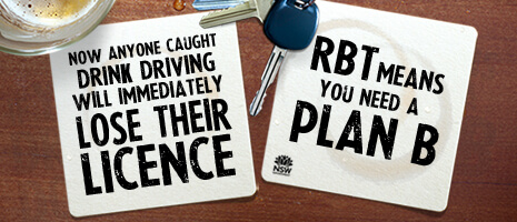 Drink driving in NSW avoid RBT
