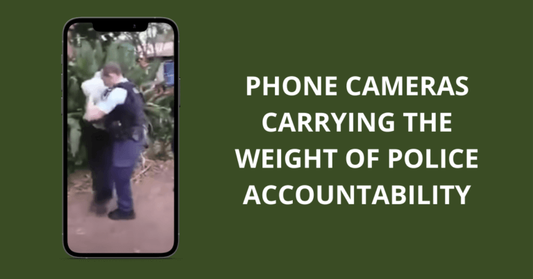 Phone cameras carrying the weight of police accountability