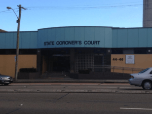 Coroner's Court of NSW, Glebe, Sydney: Coronial inquest