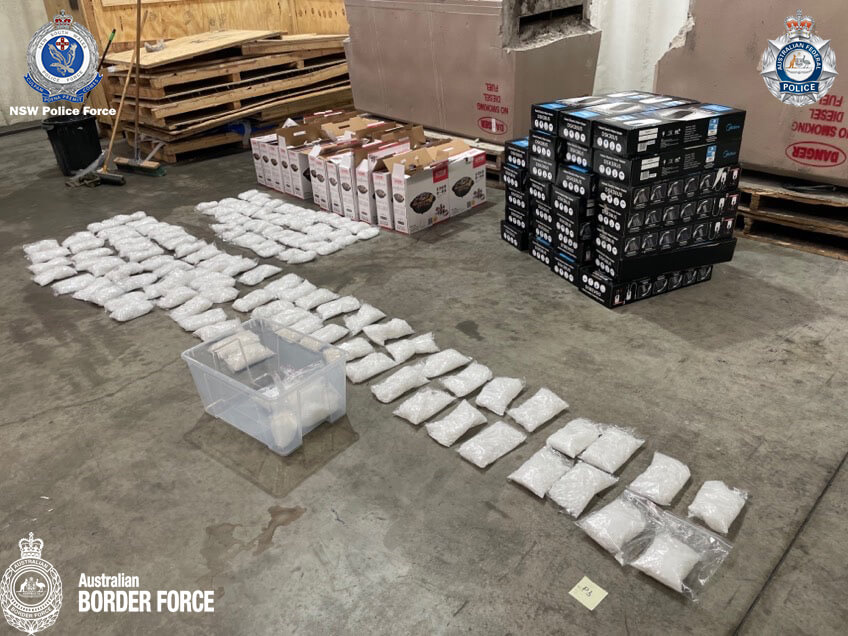 Drug importation Images from Australian Border Force