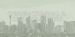 O'Brien Criminal & Civil Solicitors Header