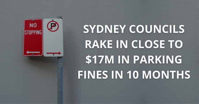 Sydney councils rake in CLOSE TO $17m in parking fines in 10 months