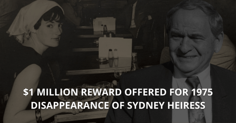 Juanita Nielsen $1 million reward offered for 1975 disappearance of Sydney heiress