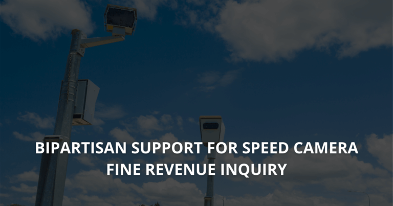 Bipartisan support for speed camera fine revenue inquiry