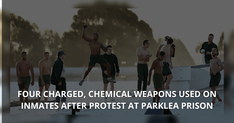 Four charged, chemical weapons used on inmates after protest at Parklea Prison