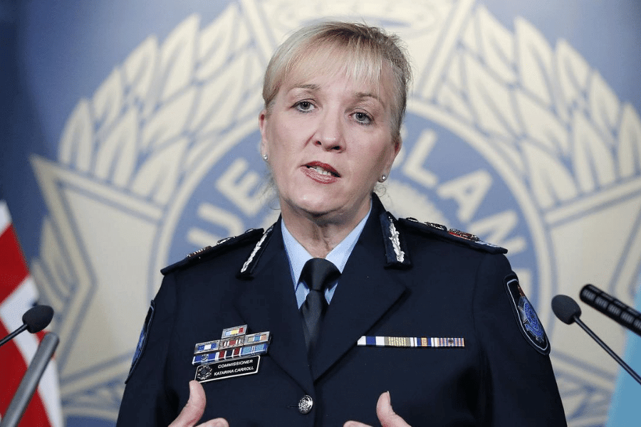 Queensland Police Commissioner Katarina Carroll