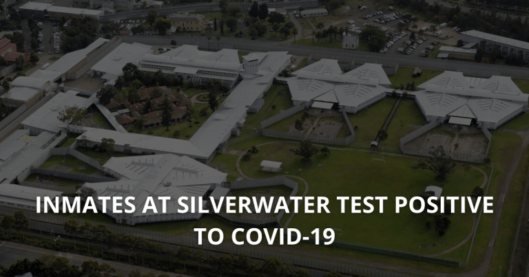 Inmates at Silverwater test positive to COVID-19