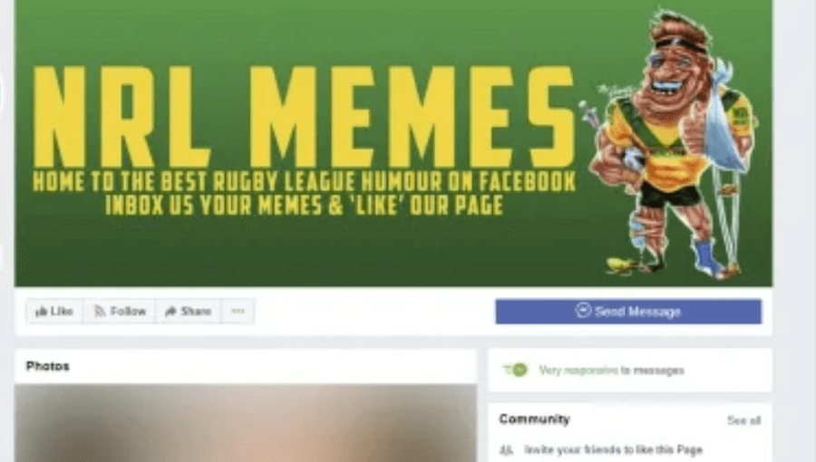 NRL Memes page sued for Facebook defamation