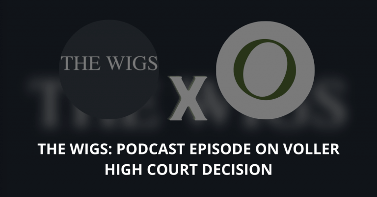 The Wigs Podcast episode on Voller High Court decision