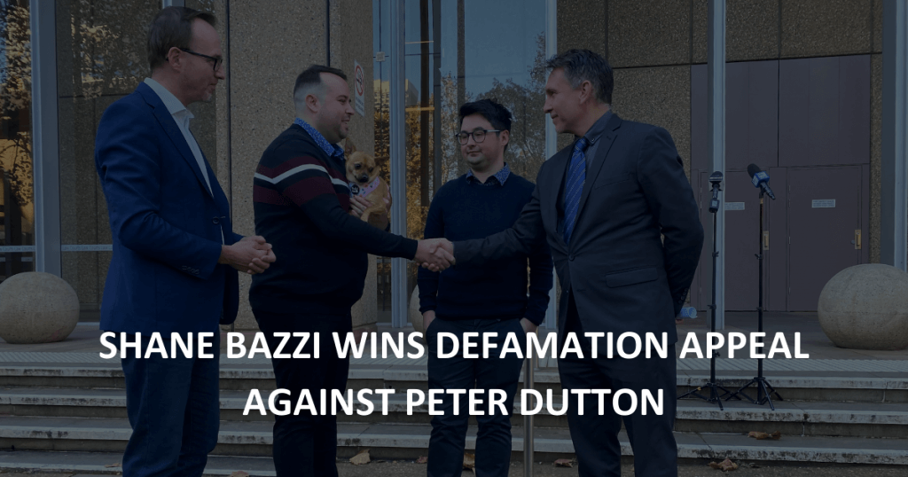 Shane Bazzi wins defamation appeal against Peter Dutton