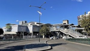 Transport police were at Blacktown railway station