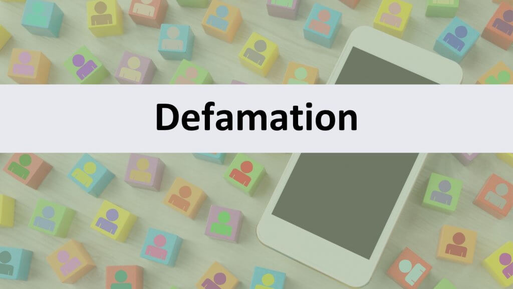 Can Fiona Harvey sue for defamation?