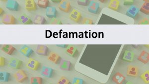 defamation