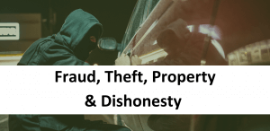 Fraud, Theft, Property & Dishonesty Offences