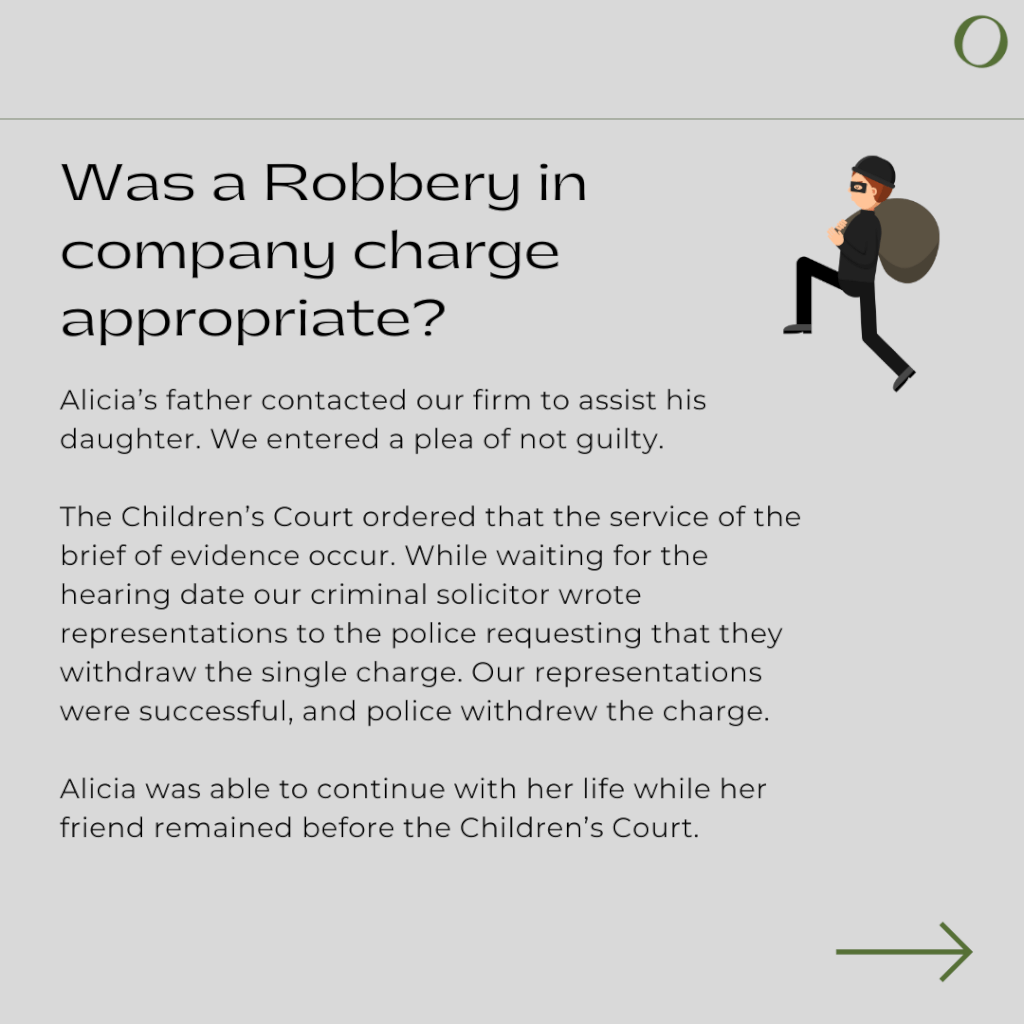 Criminal Defence Lawyers Case Studies, Sydney O'Brien Solicitors