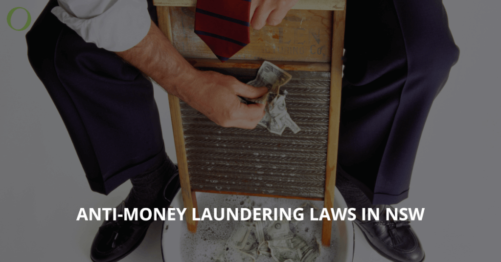 Anti-money laundering laws in NSW (AML)