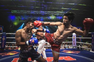 kickboxing is battery in sports involving Physical Contact