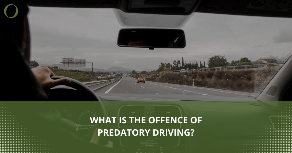 feature image for What is the Offence of Predatory Driving