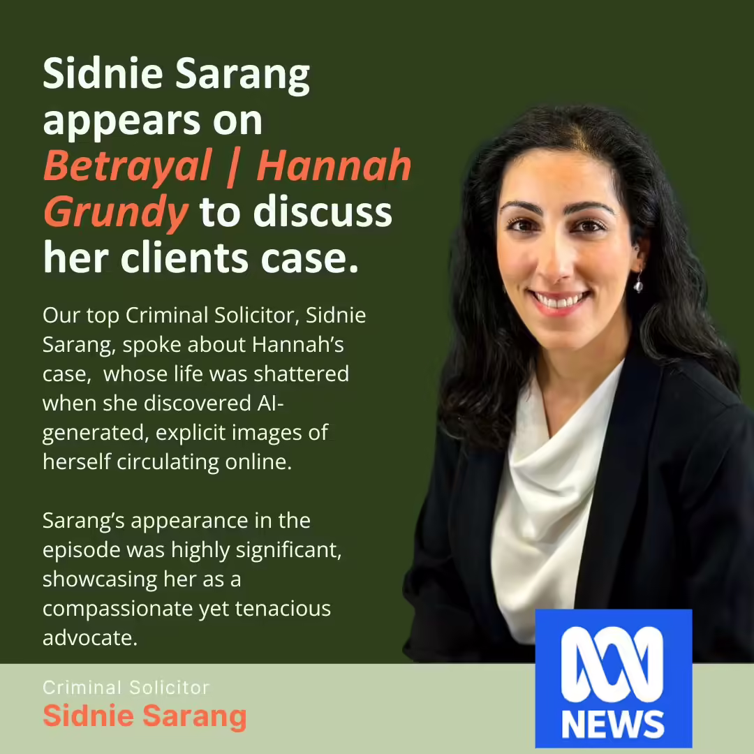 Lawyer for Digital Abuse Hannah Grundy 