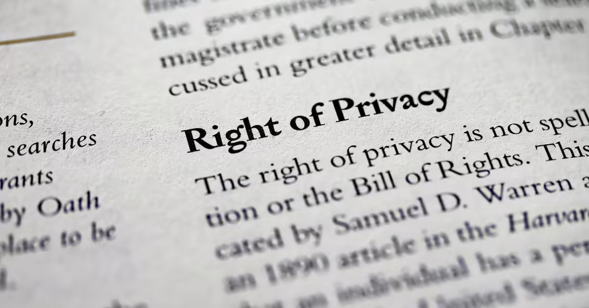 rights of privacy in Australia
