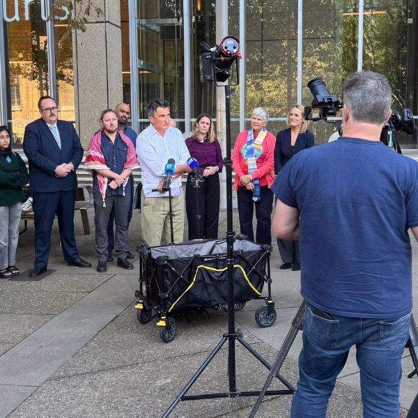 Peter O'Brien protest rights