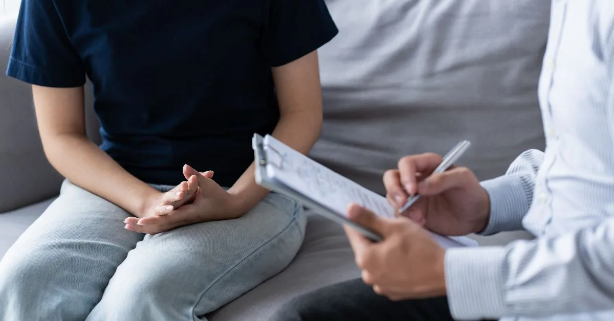 a man and doctor having a consultation