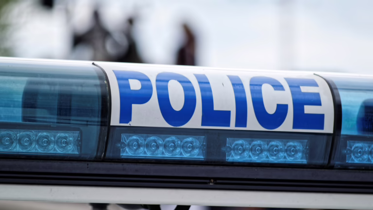 police siren on NSW police car