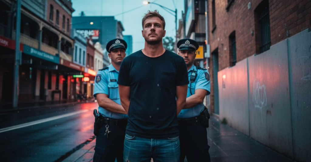 offence again police