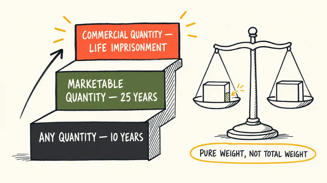 drug-importation-quantity-thresholds-explainer | O'BRIEN CRIMINAL & CIVIL SOLICITORS Drag Importation Quantity Australia